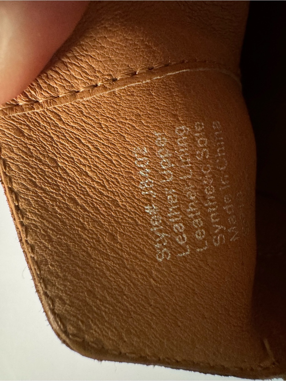 Madewell Cognac Leather Slip-On Loafers - Picture 8 of 8